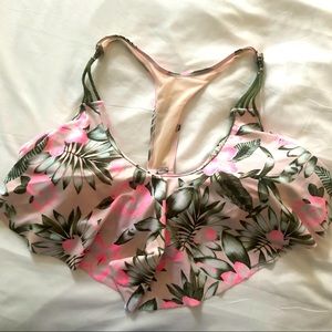 Bikini Tropical Pink Top